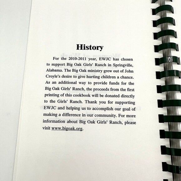 Women at Work From Our Kitchen to Yours 2010 2011 Springville Alabama Cookbook - Picture 4 of 9